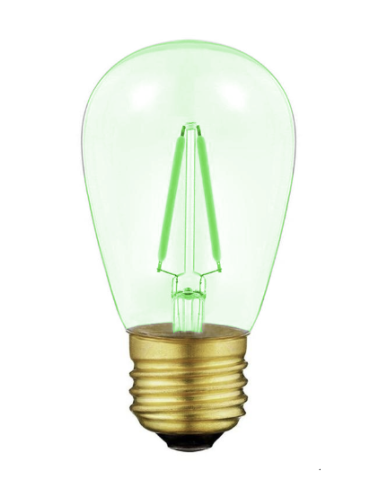 LIGHT BULB LED GREEN lls 14C1-5 W green