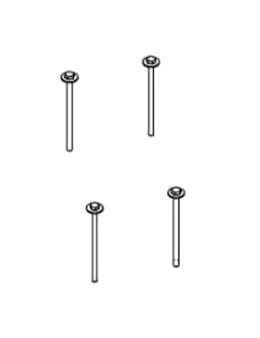 Connection bolt set for PCB BALLAST