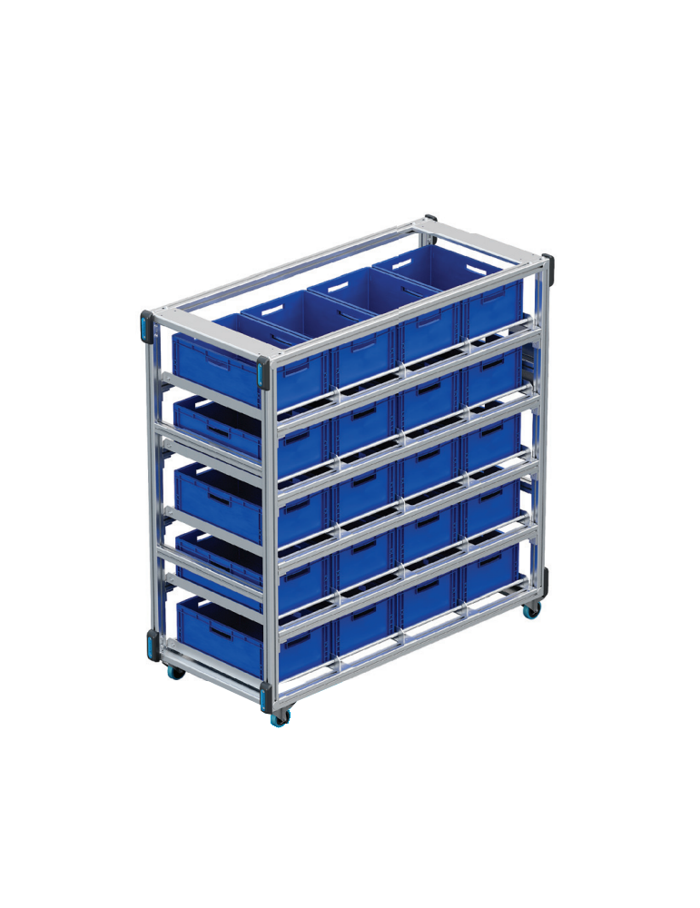 copy of FLEX CART BASE roues 100 mm