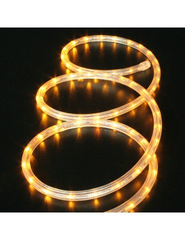 ROPE JAUNE AMBRÉ LED 230V