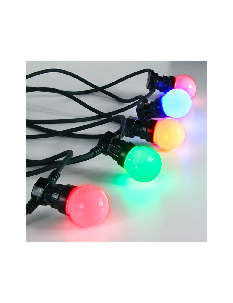 B22- Guirlande L10m MULTICOLOR