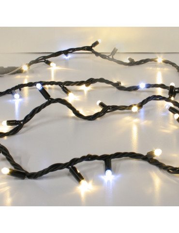 ORIGINAL WARM WHITE 20m- sparkling black cable