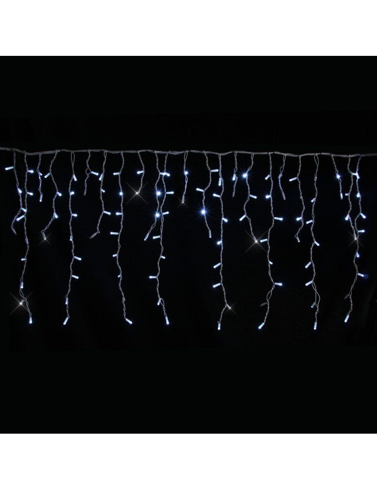 AUTHENTIC Curtain sparkling WHITE