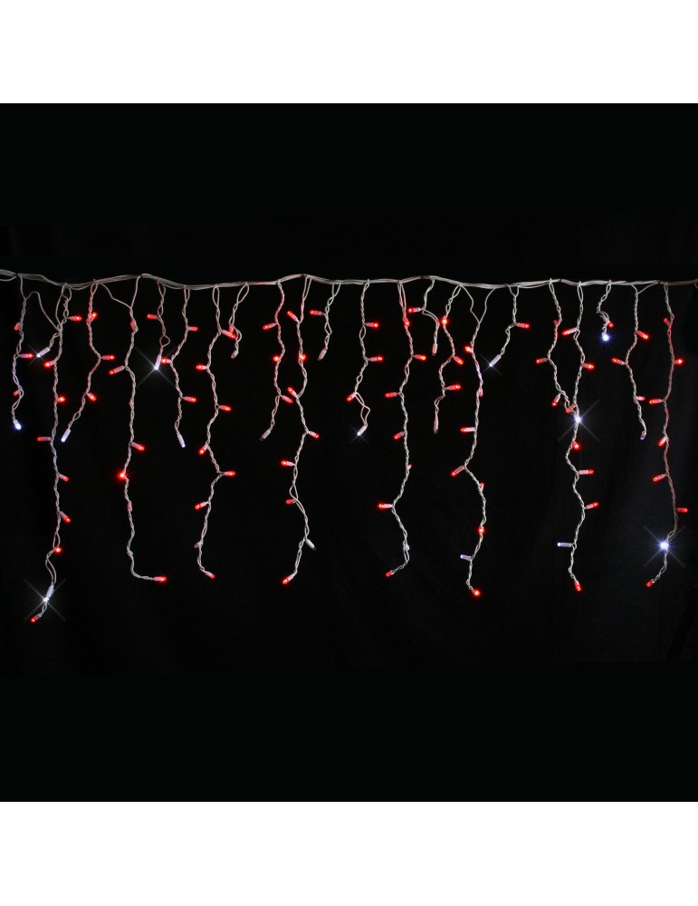 AUTHENTIC Curtain sparkling RED