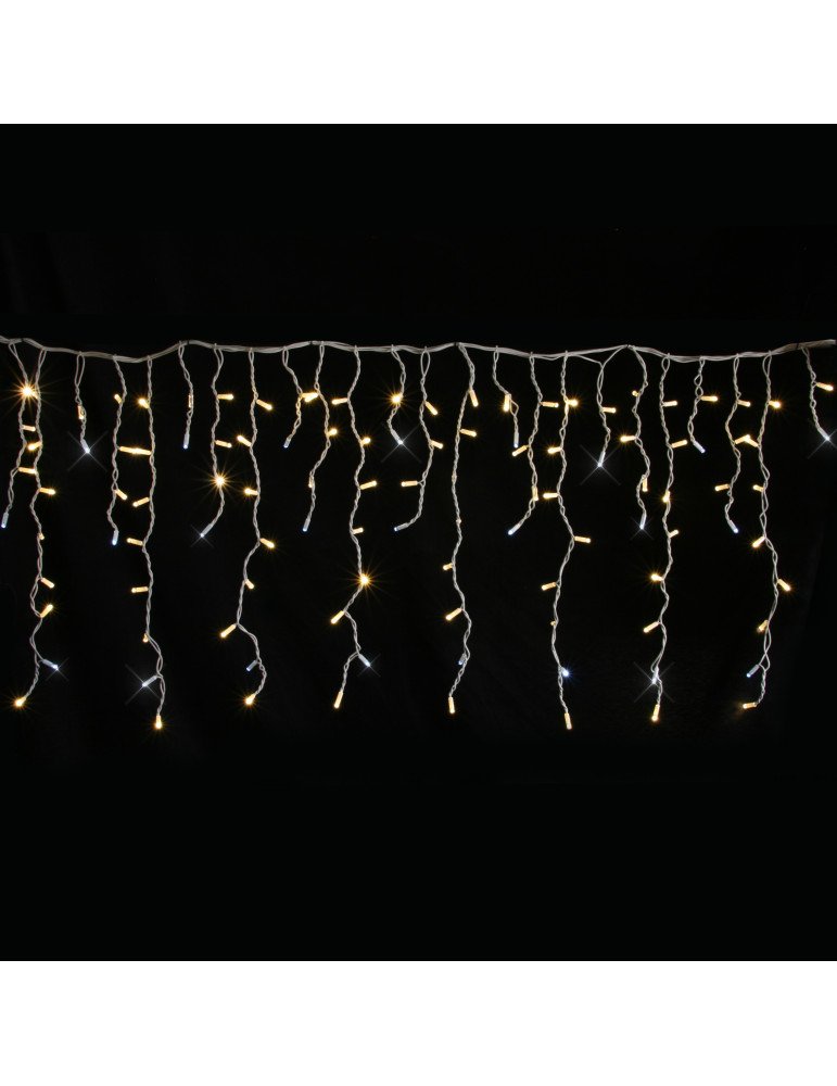 AUTHENTIC Curtain sparkling WARM WHITE