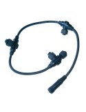3-OUTLET POWER STRIP BLACK