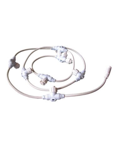 8-OUTLET POWER STRIP WHITE