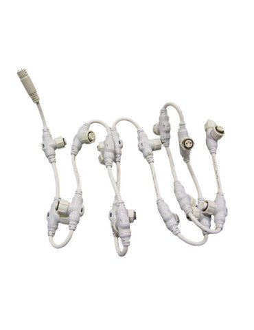 16-OUTLET POWER STRIP WHITE