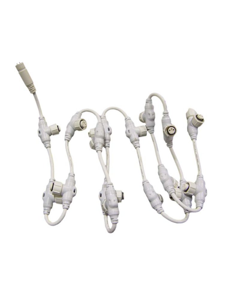 24-OUTLET POWER STRIP WHITE