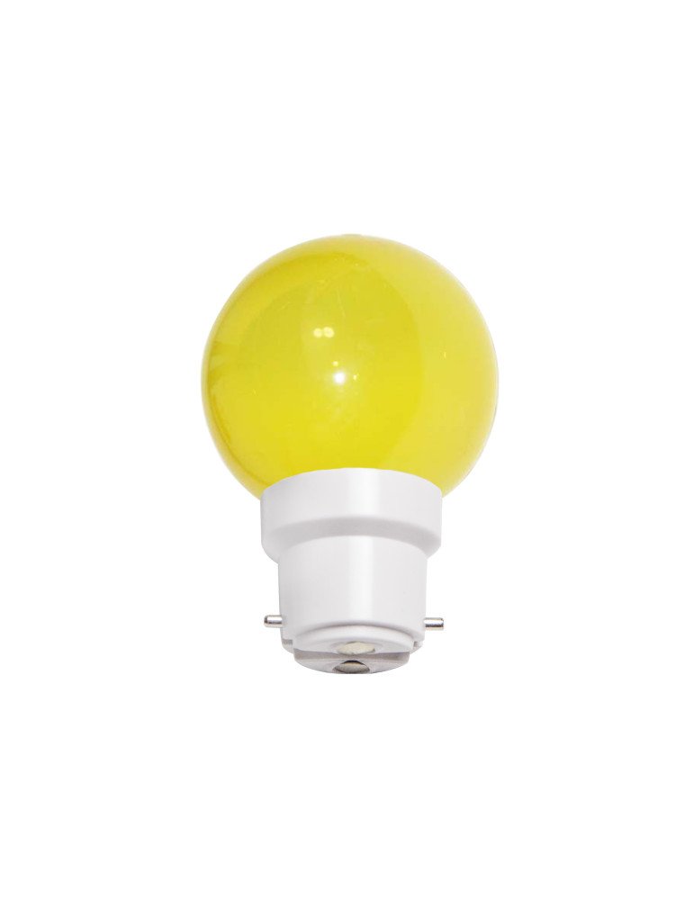 B22 AMPOULE LED JAUNE