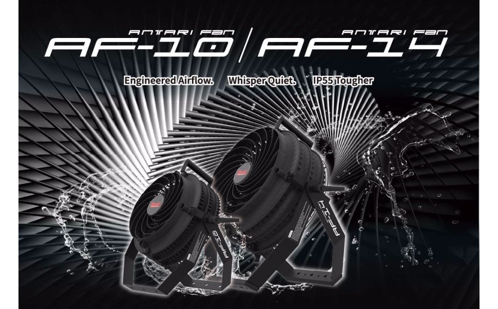 New AF Series - ANTARI wind machine IP 55